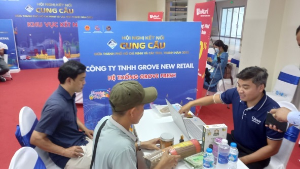 Các doanh nghiệp của tỉnh Quảng Ngãi kết nối sản phẩm vào các hệ thống phân phối lớn tại thành phố Hồ Chí Minh
