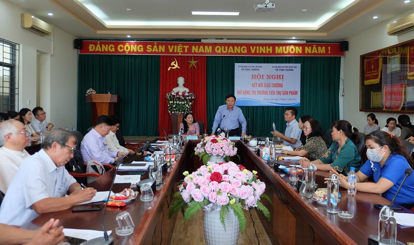 Ông Nguyễn Đức Huy – Phó Giám đốc Sở Công Thương phát biểu khai mạc Hội nghị
