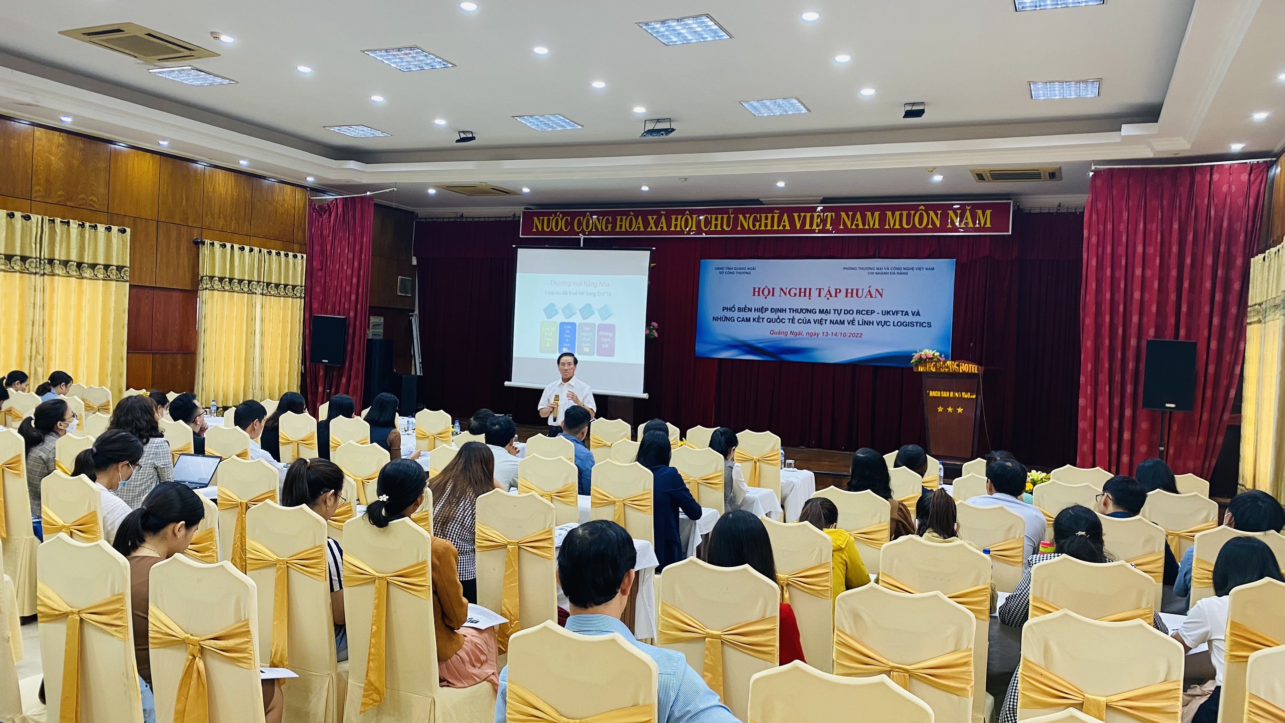 Hội nghị phổ biến Hiệp định Thương mại tự do RCEP – UKVFTA và những cam kết quốc tế của Việt Nam về lĩnh vực Logistics