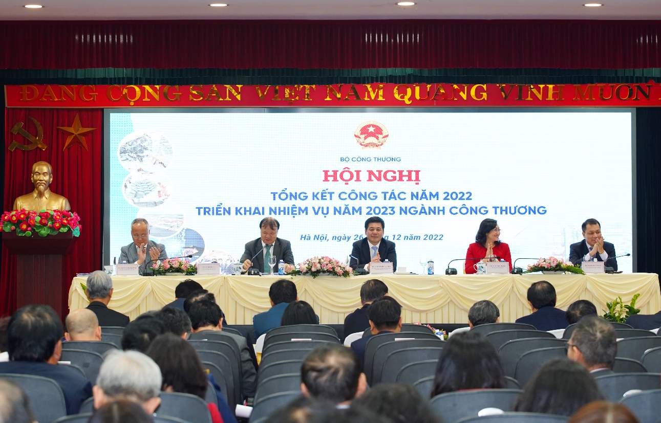 Hội nghị tổng kết công tác năm 2022 và triển khai nhiệm vụ năm 2023 ngành Công Thương