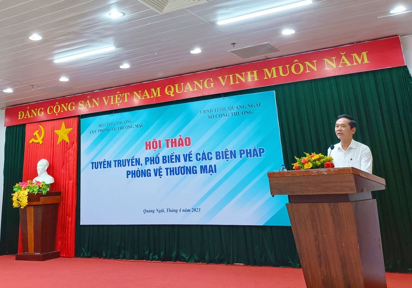 Tuyên truyền, phổ biến về các biện pháp phòng vệ thương mại tại tỉnh Quảng Ngãi
