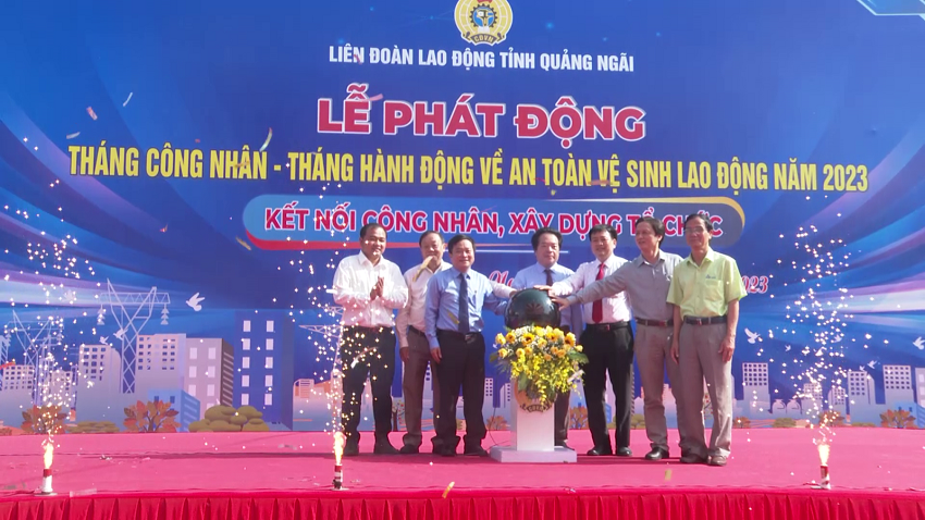 Triển khai tháng hành động về an toàn, vệ sinh lao động tại các cụm công nghiệp trên địa bàn tỉnh Quảng Ngãi năm 2023
