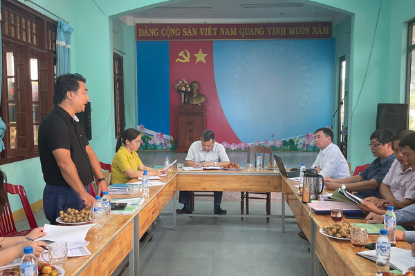 Sở Công Thương tổ chức kiểm tra, hỗ trợ giải quyết vướng mắc tại Dự án đầu tư xây dựng hạ tầng cụm công nghiệp Hành Đức – Hành Minh
