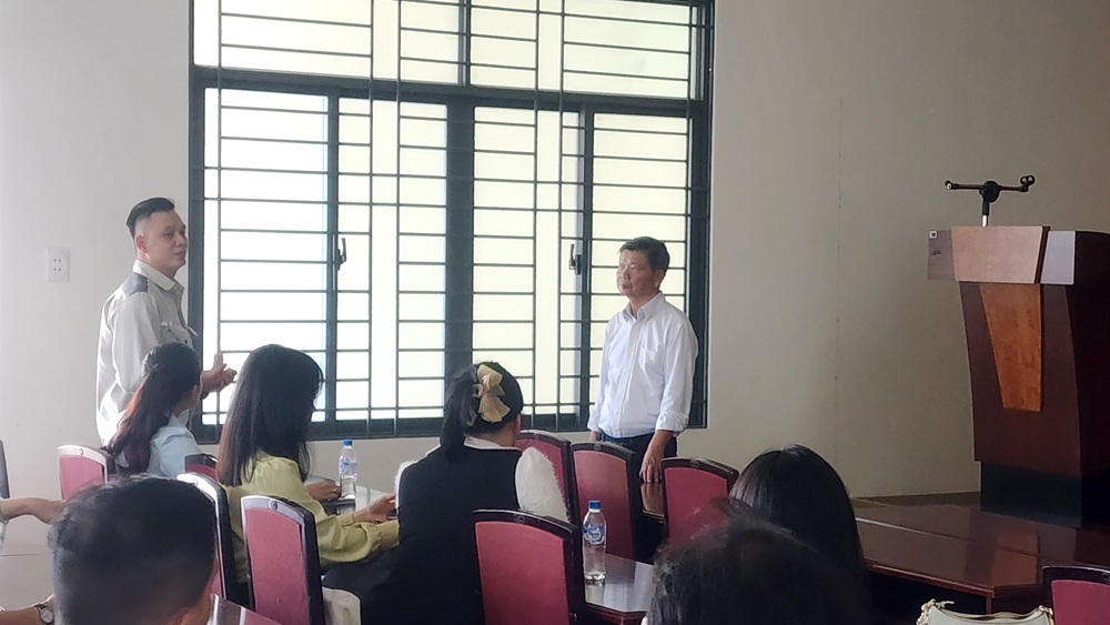Ngô Văn Cường - Công ty Cp Thép Hòa Phát Dung Quất có bài tham luận tại lớp tập huấn