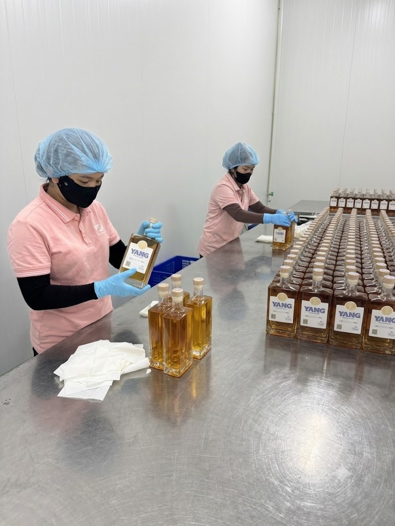 Hình ảnh kiểm tra tại khu vực đóng gói tại Cơ sở